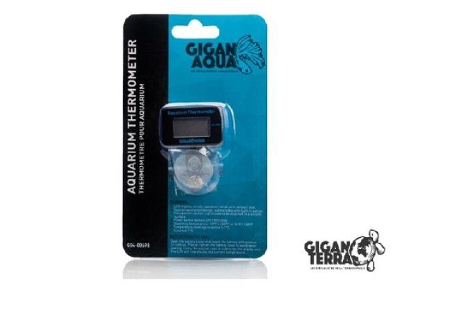 Thermomètre pour Aquarium LCD à Ventouse